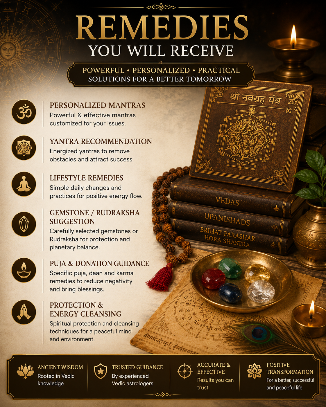 Personalized Vedic Astrology Reading | Gemstone & Rudraksha Recommendations (Digital Consult) 4