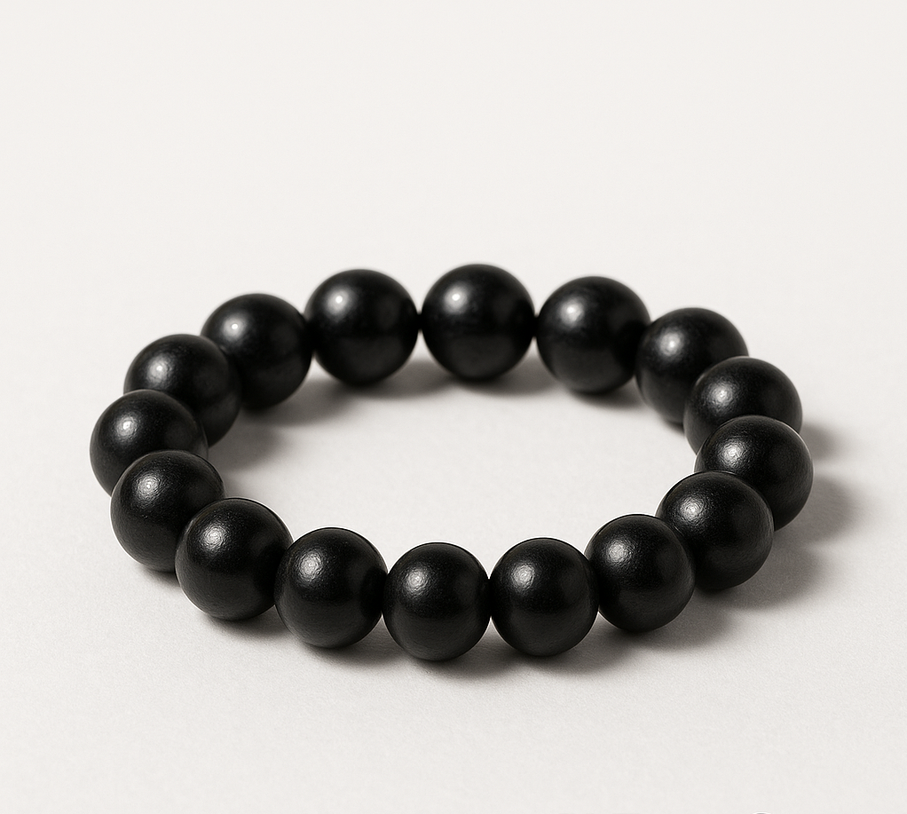gemstone bracelet | Ebony Wood Bracelet
