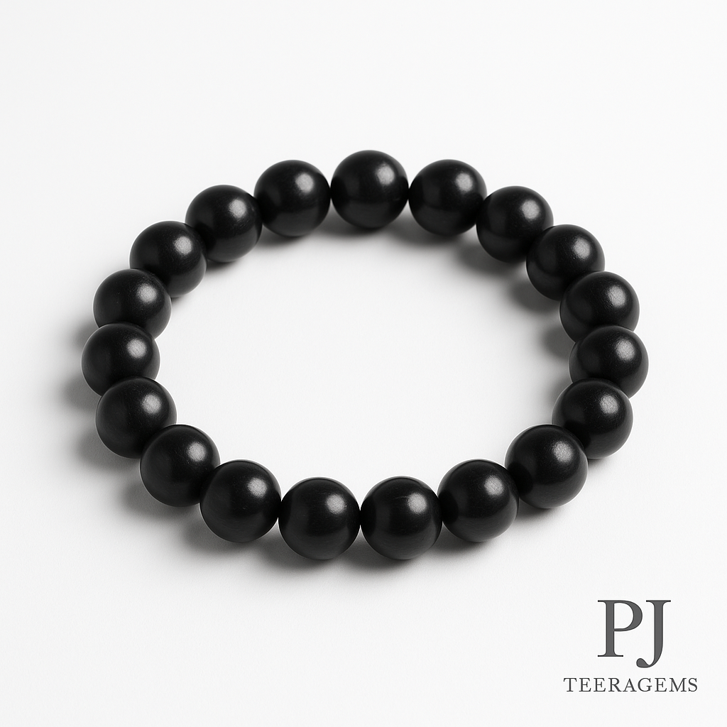 gemstone bracelet | Ebony Wood Bracelet 6