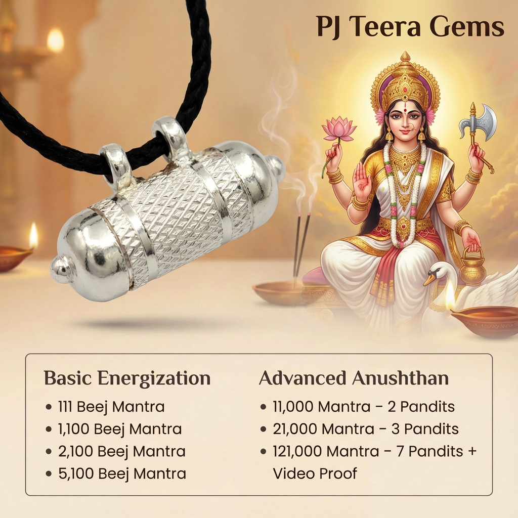 Mahalakshmi Kavach | Vedic Wealth Ashtdhatu Amulet 3