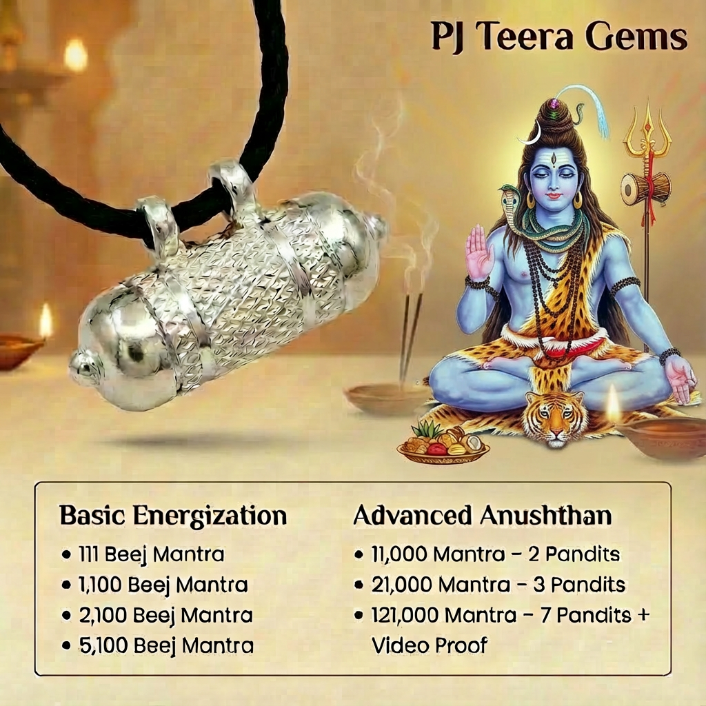 Maha Mrityunjaya Kavach | Vedic Ashtdhatu Amulet for Protection 2