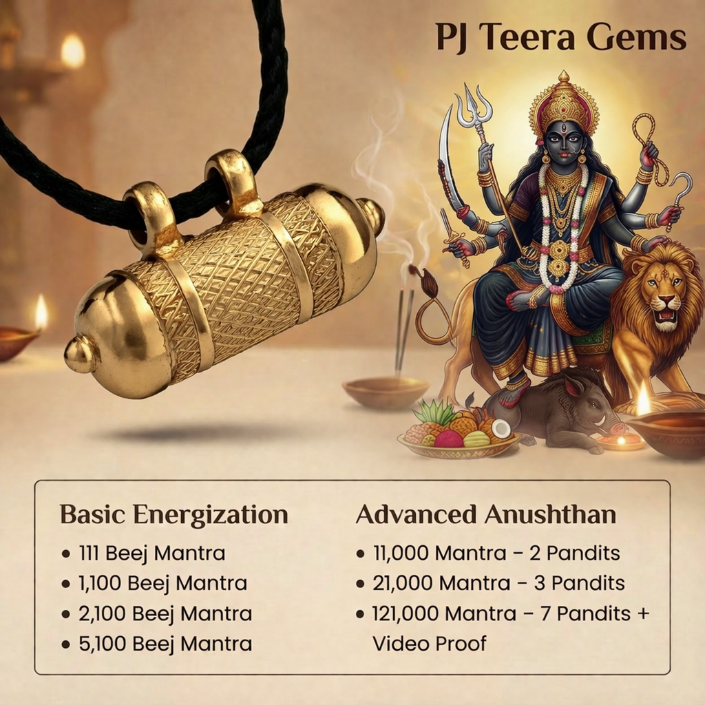 Ashtdhatu Baglamukhi Kavach | Vedic Protection Amulet 2