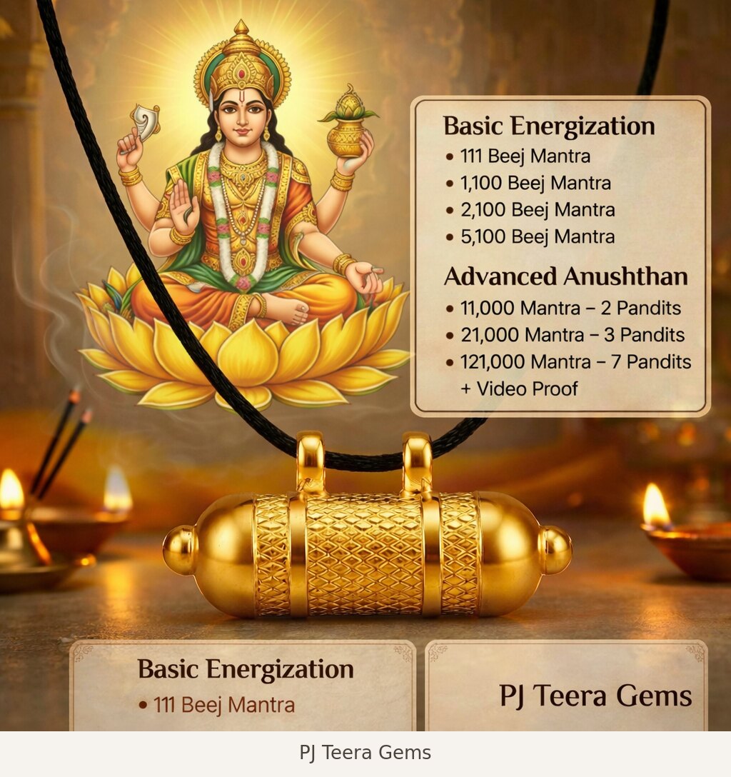 Dhanvantari Kavach, as Devotion | PJ Teera Gems
